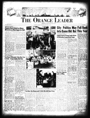 Primary view of object titled 'The Orange Leader (Orange, Tex.), Vol. 37, No. 1, Ed. 1 Sunday, January 1, 1950'.