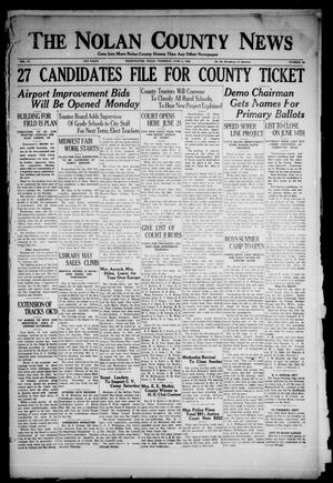 Primary view of object titled 'The Nolan County News (Sweetwater, Tex.), Vol. 6, No. 20, Ed. 1 Thursday, June 5, 1930'.