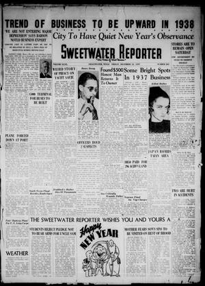 Primary view of object titled 'Sweetwater Reporter (Sweetwater, Tex.), Vol. 40, No. 263, Ed. 1 Friday, December 31, 1937'.