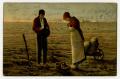 Primary view of [Postcard of Man and Woman in Field]