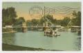 Postcard: [Postcard of Bridge and Pond in Public Garden in Boston]
