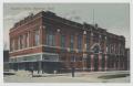 Primary view of [Postcard of Masonic Temple in Beaumont]