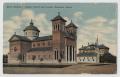 Primary view of [Postcard of Saint Anthony's Catholic Church and Convent in Beaumont]