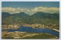Postcard: [Postcard of Aerial View of Honolulu Harbor]