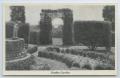 Primary view of [Postcard of the Sunken Garden of Gunston Hall]