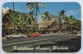 Postcard: [Postcard of Kalakaua Avenue]