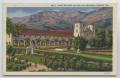 Postcard: [Postcard of Santa Barbara Mission]