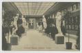 Postcard: [Postcard of Sculpture Corridor at Cincinnati Museum]