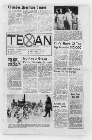 Primary view of object titled 'The Bellaire & Southwestern Texan (Bellaire, Tex.), Vol. 17, No. 18, Ed. 1 Wednesday, July 1, 1970'.
