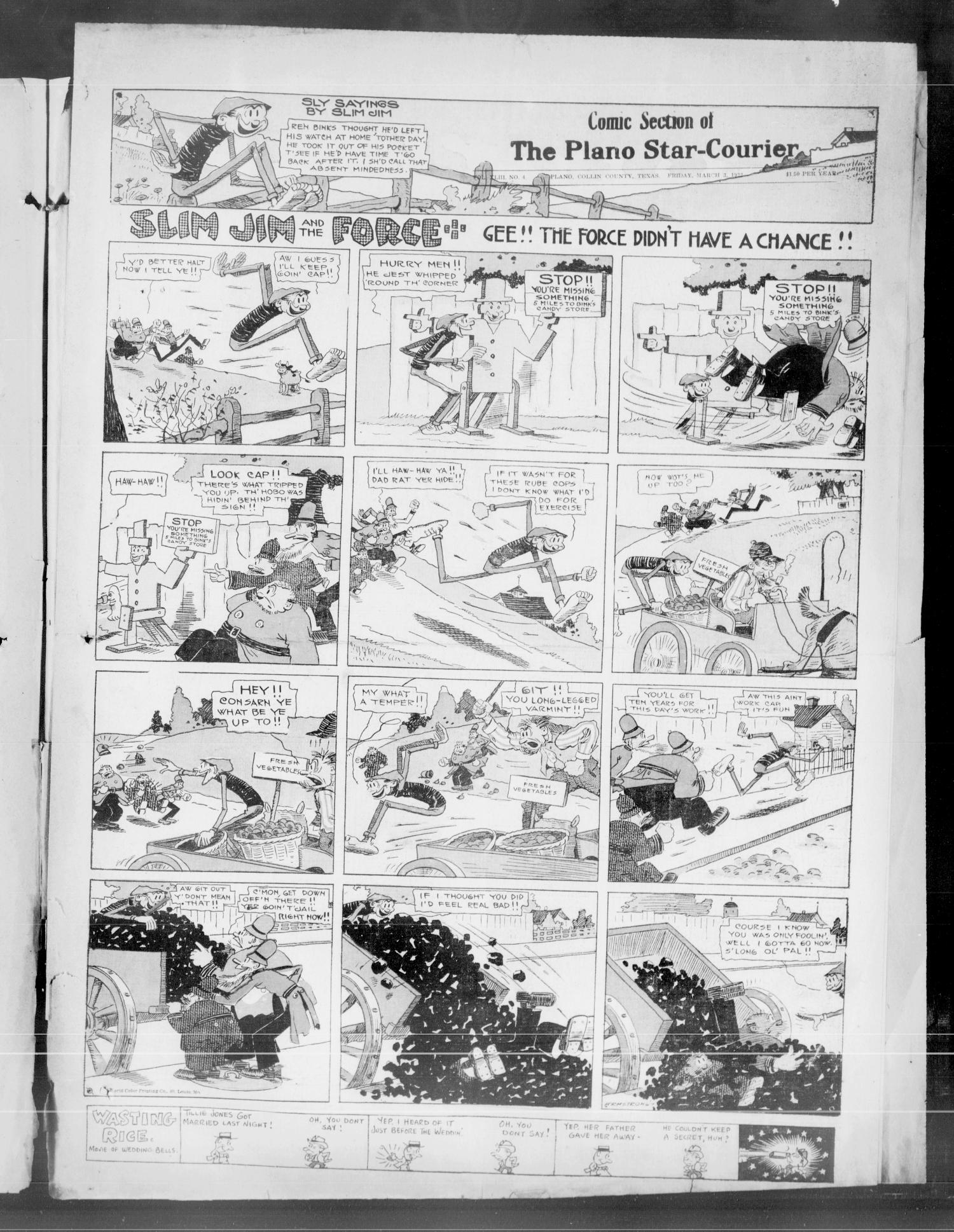The Plano Star-Courier (Plano, Tex.), Vol. 43, No. 4, Ed. 1 Friday, March 3, 1922
                                                
                                                    [Sequence #]: 3 of 8
                                                