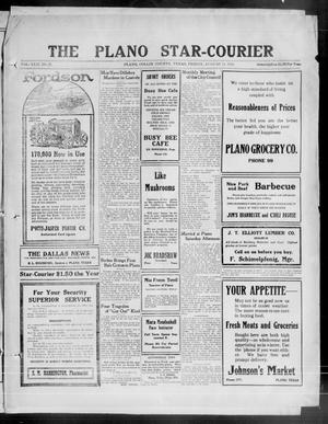 Primary view of object titled 'The Plano Star-Courier (Plano, Tex.), Vol. 42, No. 27, Ed. 1 Friday, August 12, 1921'.