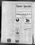 Thumbnail image of item number 2 in: 'The Plano Star-Courier (Plano, Tex.), Vol. 43, No. 10, Ed. 1 Friday, April 14, 1922'.