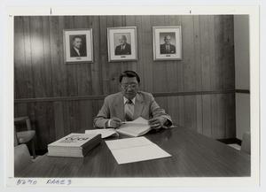 Primary view of object titled '[Photograph of Dr. Thomas Kim]'.