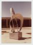 Photograph: [Photograph of Statue at Campus Center]