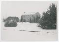Photograph: [Photograph of President's House in Snow]