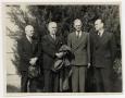 Photograph: [Photograph of J. O. Haymes, Ivan Lee Holt, Cal C. Wright, and W. B. …
