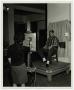 Photograph: [Photograph of Student Drawing a Man]