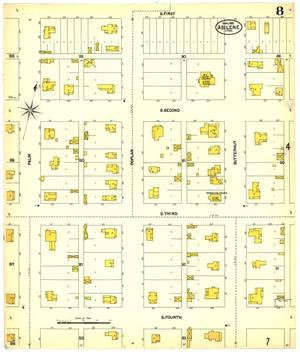 Primary view of object titled 'Abilene 1902 Sheet 8'.