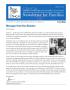 Journal/Magazine/Newsletter: Children with Special Health Care Needs: Newsletter for Families, Apr…