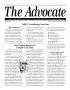 Journal/Magazine/Newsletter: The Advocate, Volume 7, Issue 3, July-September 2002