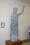 Photograph: Statue of Justice that formerly adorned the Comanche County Courthouse