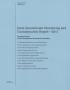 Report: Joint Groundwater Monitoring and Contamination Report: 2011