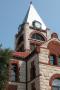 Primary view of Erath County Courthouse, Stephenville, Clock tower detail