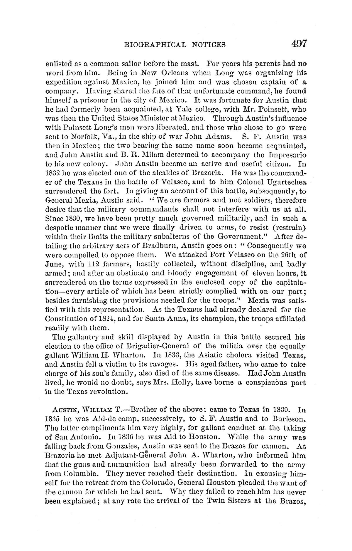 A Pictorial History of Texas, From the Earliest Visits of European Adventurers, to A.D. 1879.
                                                
                                                    [Sequence #]: 499 of 859
                                                