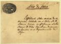 Thumbnail image of item number 1 in: 'Expediente of Lorenzo de Zavala's 1829 colonization contract'.