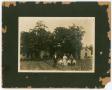 Primary view of [Photograph of Stratmann Homestead and Family]