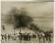 Photograph: [Photograph of a Crowd Watching a Fire]