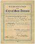 Primary view of [Certificate of Promotion for P. Bishop]
