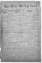 Primary view of The West Weekly News and Times. (West, Tex.), Vol. 13, No. 3, Ed. 1 Friday, October 29, 1920