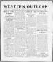 Primary view of Western Outlook (San Francisco and Oakland, Calif.), Vol. 33, No. 15, Ed. 1 Saturday, January 8, 1927