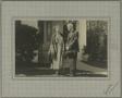 Photograph: [Photograph of Jesse and Daisy Sewell in Front of House]
