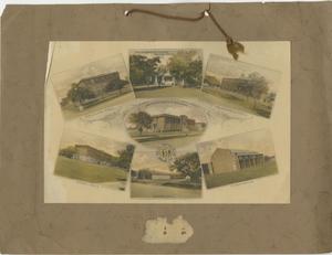 Primary view of object titled '[Drawings of Abilene Christian College Buildings on Old Site]'.