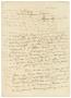Thumbnail image of item number 1 in: '[Letter from Lorenzo de Zavala to Ygnacio Martinez, September 26, 1828]'.