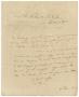 Primary view of [Letter from Lorenzo de Zavala to Juan de Dios Canedo, September 1, 1828]