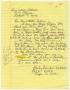 Letter: [Letter from Harley Davidson Mitchell to Rosa Walston Latimer - Febru…