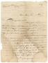 Thumbnail image of item number 1 in: '[Letter from Santa Anna to Zavala, June 18, 1829]'.