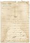 Primary view of [Letter from Santa Anna to Zavala, June 10, 1829]