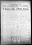 Newspaper: The Jacksboro Gazette (Jacksboro, Tex.), Vol. 63, No. 19, Ed. 1 Thurs…