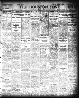 Primary view of object titled 'The Houston Post. (Houston, Tex.), Vol. 20, No. 324, Ed. 1 Thursday, February 2, 1905'.