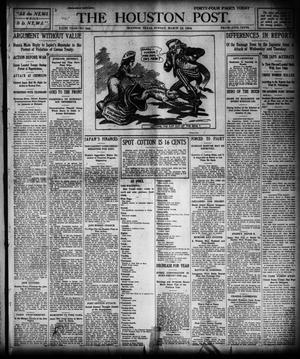 Primary view of object titled 'The Houston Post. (Houston, Tex.), Vol. 19, No. 343, Ed. 1 Sunday, March 13, 1904'.