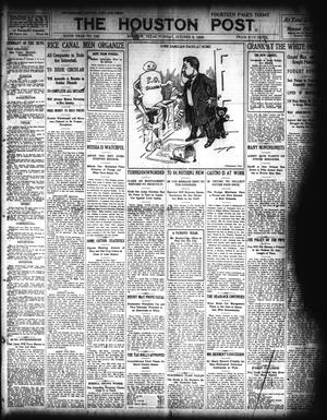 Primary view of object titled 'The Houston Post. (Houston, Tex.), Vol. 19, No. 184, Ed. 1 Tuesday, October 6, 1903'.
