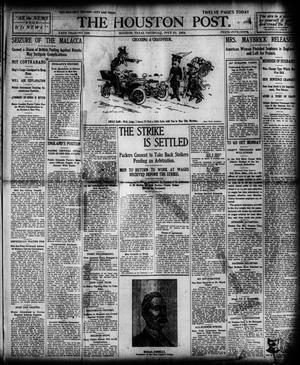 Primary view of object titled 'The Houston Post. (Houston, Tex.), Vol. 20, No. 108, Ed. 1 Thursday, July 21, 1904'.