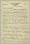 Letter: [Letter from H. Studtmann to "Vizepraeses", February 11, 1929]