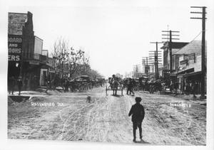 Primary view of object titled '[Main Street in Rosenberg, Texas]'.