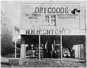 Primary view of object titled 'Dry Goods--W.H.H.Hightower'.
