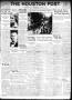 Newspaper: The Houston Post. (Houston, Tex.), Vol. 39, No. 147, Ed. 1 Wednesday,…
